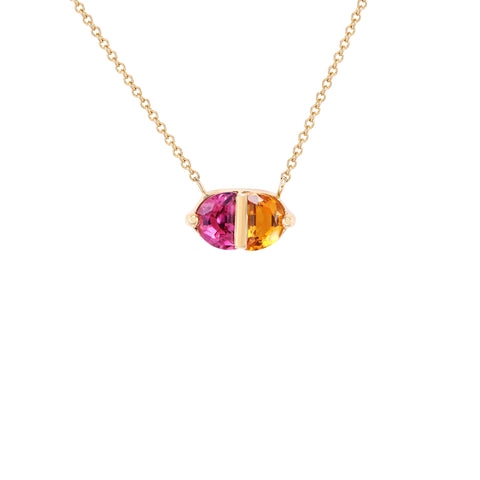 pink tourmaline necklace — EMI GRANNIS